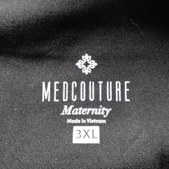 NWT Med Couture Maternity Jogger in Black Size 3XL - Picture 4 of 16